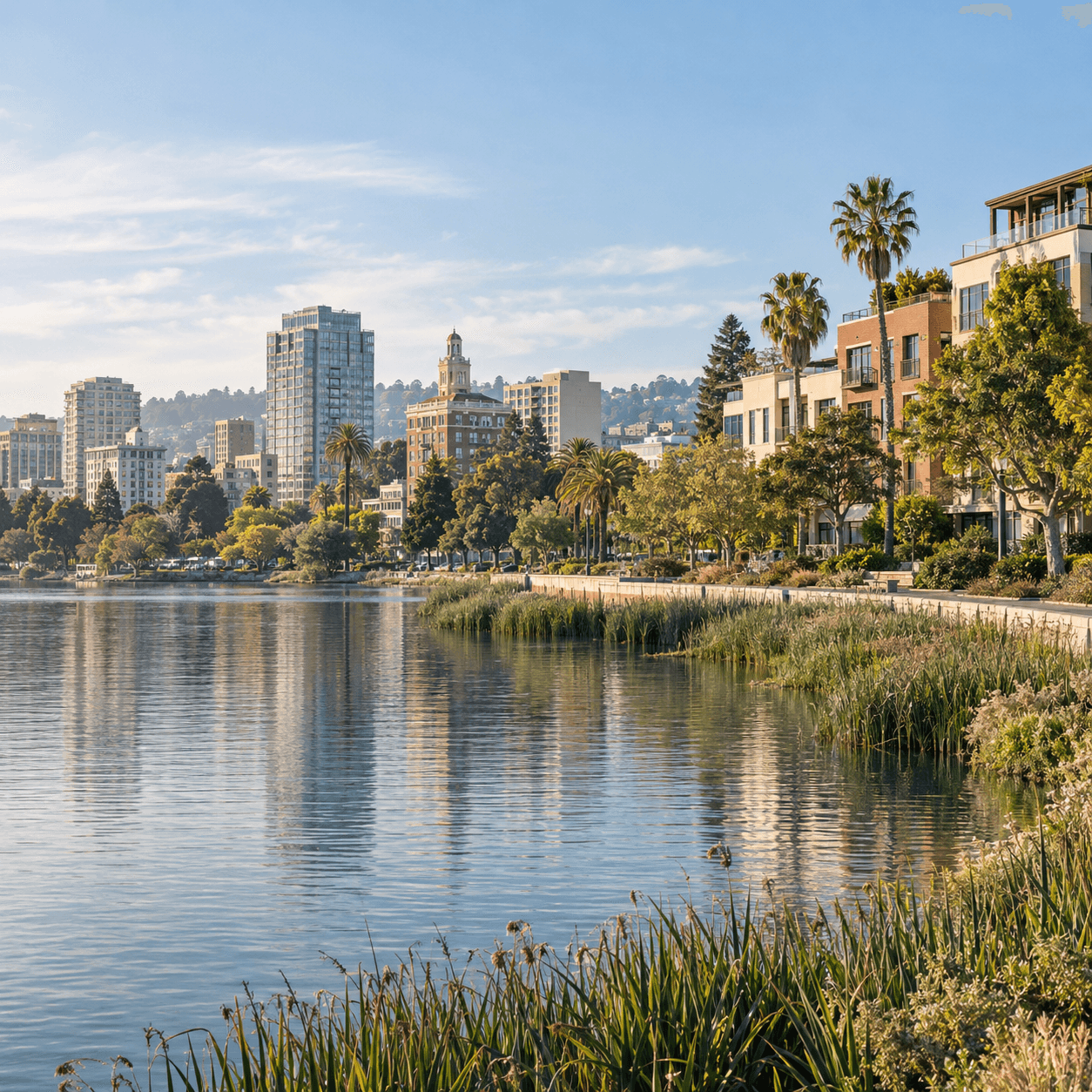Illustrative photography for Oakland Development